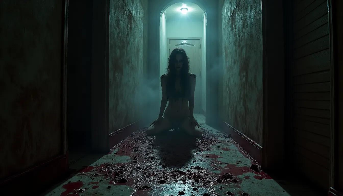 "In the shadow-choked abyss of your own home, an unnerving symphony of grotesque noises fills the air. The eerie echo of dripping blood, the petrifying crash of splintered furniture, and the hellish death whisper of your name turn the once peaceful space into a spine-chilling mausoleum. Crawling through the murkiness is an unholy specter named Diana, a creature of nightmares. Her figure, shrouded in shadows, is a terrifying silhouette of gore - straggling hair drenched in dried blood, lifeless, gaping eyes, and distorted limbs dragging an ominously gleaming knife against the worn-out floor, the horrifying metallic grating mocking your terror."

"You crouch agonizingly under a creaky bed, your body trembling violently as a numbing dread engulfs the room. Diana's heavy, thudding footsteps echo in the desolate hallway like a demonic pulse, growing louder by the moment. Her grotesquely twisted face, smeared with congealed blood, peers with demonic glee into every corner, every crevice. Her monstrous claws scrape torturously against the cold, unforgiving walls, as her chilling whispers, dripping with anticipation, seek out your trembling form."

"In a distressing scene from your darkest nightmares, drops of congealed blood incessantly fall from the ceiling, disjointedly echoing her ghastly, distorted voice. Diana's decaying silhouette becomes a malevolent phantom dancing in the corners of your terrified sight, her demonically gleaming blade poised for a fatal strike. You cower within the confines of your blood-smeared home, each chimerical shadow fueling your paralyzing fear."

"Trapped in the spectral gloom of your kitchen, you are besieged by your own torment. A pool of your own blood oozes out from you, staining the cold, hard floor. Looming ominously at the doorway, Diana's form, a grotesque parody of humanity, is shrouded with decaying, pulpy flesh. Her monstrous eyes burn bright with a malevolent red glow as she brandishes a blood-encrusted axe, an unholy smile plastered across her horrid face. Her perverse laughter rings out, a perverse mockery against your terror, echoing the length of your desolate home."

"Frantic and desperate, you dash through the horrifying labyrinth that once was your home, but find no escape. Each door you encounter is frustratingly locked, every potential exit mocks your terror with its oppressive seal of damnation. In the merciless pursuit, Diana drags her sharpened blade along the aged floor, carving a hellish trail of blood behind you. Her menacing eyes, ablaze with demonic fury, lock onto you, her movements slow yet filled with terrifying precision, savoring the thrill of the hunt. The chilling sensation of her breath against your neck, a grim reminder of her relentless pursuit."

"The comforting glow of electricity is no more. The faint, ethereal glow of the moon cutting through the blood-streaked windows provides the only pitiful illumination. Diana lurks stealthily in the foreboding shadows, her gruesome form a morbid silhouette against the gloomy darkness, fresh blood still oozing profusely from her insidious hands. Deeply suffocating in a sea of terror, you cower, the very air resonating with your impending doom. Her silent whispers, filled with perverse delight, hiss out a single sentence: 'I’m coming for you.'"

"Desperate out of your wits, you barricade yourself in the chillingly familiar bathroom, the ghastly echo of Diana’s ensnaring footsteps growing increasingly louder outside. The splintering sound of her monstrous claws tearing through the wooden door sets your heart pounding, gruesomely bloody fingers violently etching deep, blood-filled grooves. The room's flickering light plunges it into suffocating instances of darkness, bringing her haunting silhouette closer each time, her towering presence inside the confined space filling it with paralyzing dread."

"Bloody footprints lead Diana in her relentless pursuit. Her once angelic face now grotesquely altered into a disfigured mask of psychosis. Her wide, pitless eyes stare unblinkingly, her once ruby lips now smeared grotesquely with coagulated blood. Moving with the ruthless patience of a seasoned predator, her spectral whispers leave your very soul chilled, as she drawls out your name, savoring the raw fear that permeates the tension-filled air."

These visceral prompts offer an escalating sense of paralyzing fear, where Diana is painted as an unstoppable, sinister force lurking within your very home. The eerie details and gory visuals create an unsettling, claustrophobic atmosphere filled with relentless terror. Each moment feeds into the next, amplifying the horror, leaving the 'reader' at the mercy of their own imagination and the monstrous Diana's insatiable bloodlust.