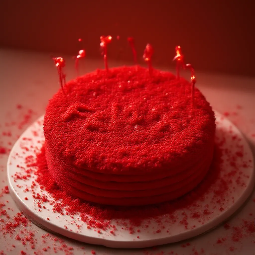 black forest gateau cake spelling out the words \"FLUX 1.1 Pro\", tasty, food photography