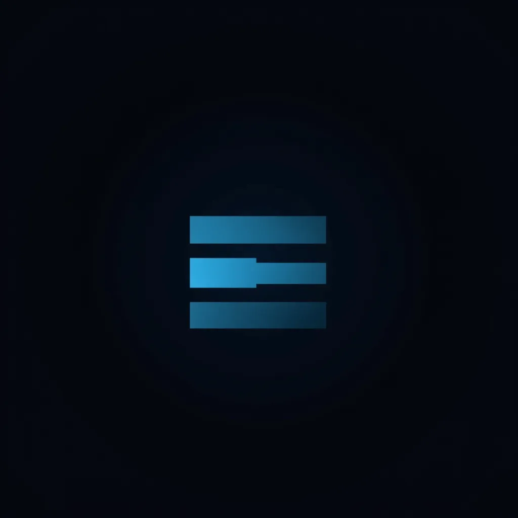 Design a modern, abstract logo for a company called Stak Growth. The logo should visually represent the concept of “stacking”—blocks, tiles, or layers being built upward or forward. It should:

Be abstract, not literal (don’t use charts, arrows, or dollar signs)

Use simple geometric forms (squares, rectangles, or soft blocks) arranged to imply stacking or layered progress

Fit a dark background (black or very dark gray)

Use a blue-to-teal gradient to match the website's glow/branding

Be clean and scalable—no unnecessary detail

Feel futuristic, structured, and intelligent

Match a modern tech brand that works with AI, automation, and content wablogo, logo, Minimalist
