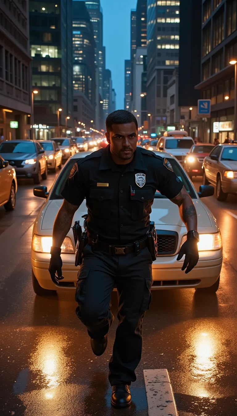 In the heart of America, a man incredibly skilled, frantic, and resourceful finds himself entangled in a high-stakes game of cat and mouse with the relentless United States law enforcement authorities. Known for his quick-wittedness and agility, he is desperately trying to outmaneuver an ever-tightening net of police and federal agents closing in on him. His past is filled with mistakes, secrets, and unlawful actions. As he traverses cross-country, from the skyscrapers of New York to the back alleys of Los Angeles, fighting against time and his own fears, he attempts to remain one step ahead of those who seek to bring him to justice, all while planning the cunningest escape of his life. Will his daring plan work or will he succumb to the relentless pursuit of the United States' finest law enforcers? Only time will reveal the final outcome of this gripping chase. in egmid style
