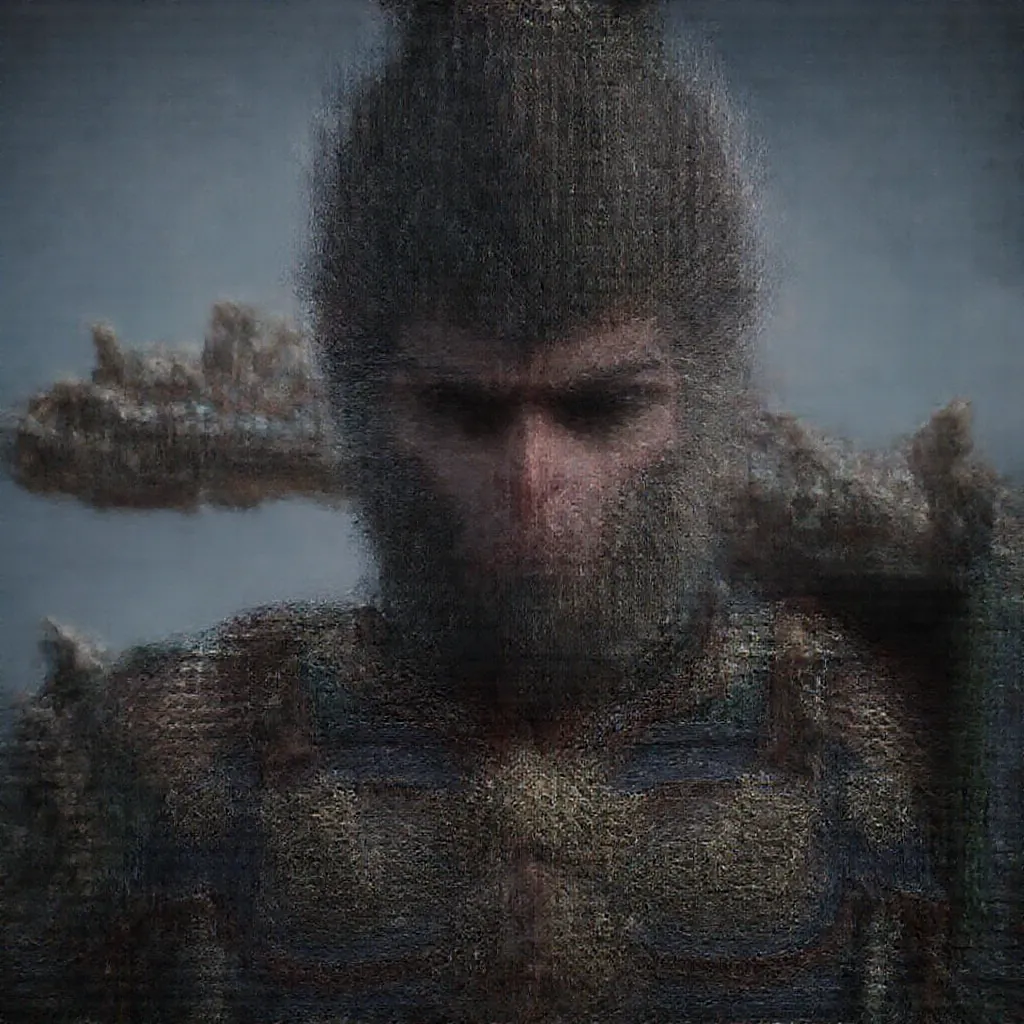 wukong, working in the office, holding a paper that writeen with 'damn,they don't need to work
