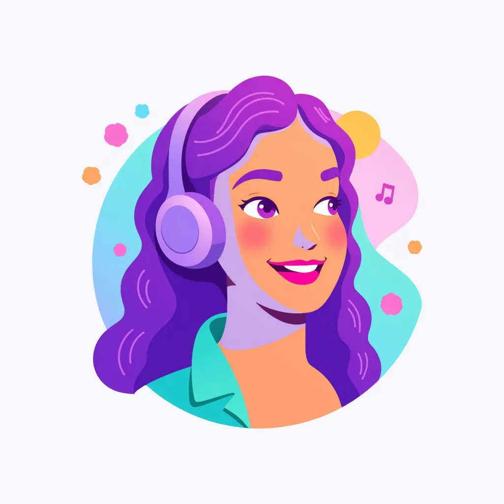 Create a logo for a web application called "Vibe Persona" that connects to your Spotify profile to create a Cultural Profile for users
