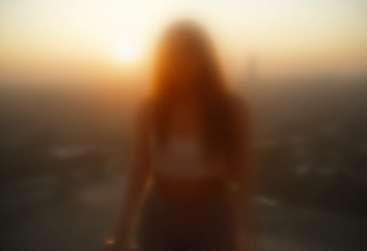 A chic, up-and-coming Instagram model is currently on the mission to design a fetching reel. Placing herself on the terrace of her high-rise apartment in bustling downtown Los Angeles, she gets all set to capitalize on the mesmerizing city skyline as the backdrop. The setting sun provides the perfect natural lighting for her video, as it imbues the surroundings with a warm, magical glow. Donning a casual yet trendy outfit, she makes sure she incorporates movement and captivating background music to make her reel engaging. This reel aims to showcase not just her unique fashion sense but also her vibrant personality. Energetic dance steps, beaming smiles, and strategic outfit changes will highlight her creative spin on modern urban lifestyle, turning heads in the digital world. The model hopes her reel would increase her visibility and continue to grow her followers on the popular social media platform.