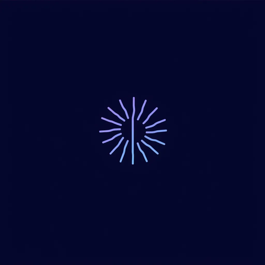 A logo for a company called "Orkastrate" featuring a Conductor’s Baton + Flow Lines
Visual: A minimalist baton (like a music conductor uses) with fluid lines or waves extending outward—representing orchestration of tasks, teams, or features.

Style: Thin, elegant lines; abstract but expressive.

Color: Deep blue and silver or gradient purples for a high-tech feel. wablogo, logo, Minimalist