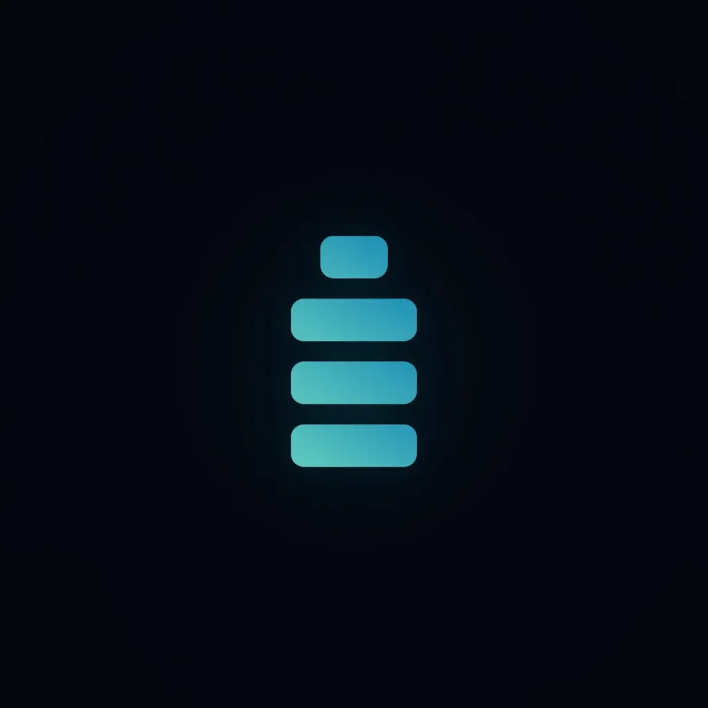Design a modern, abstract logo for a company called Stak Growth. The logo should visually represent the concept of “stacking”—blocks, tiles, or layers being built upward or forward. It should:

Be abstract, not literal (don’t use charts, arrows, or dollar signs)

Use simple geometric forms (squares, rectangles, or soft blocks) arranged to imply stacking or layered progress - all going in the same direction.

Fit a dark background (black or very dark gray)

Use a blue-to-teal gradient to match the website's glow/branding

Be clean and scalable—no unnecessary detail

Feel futuristic, structured, and intelligent

Match a modern tech brand that works with AI, automation, and content wablogo, logo, Minimalist