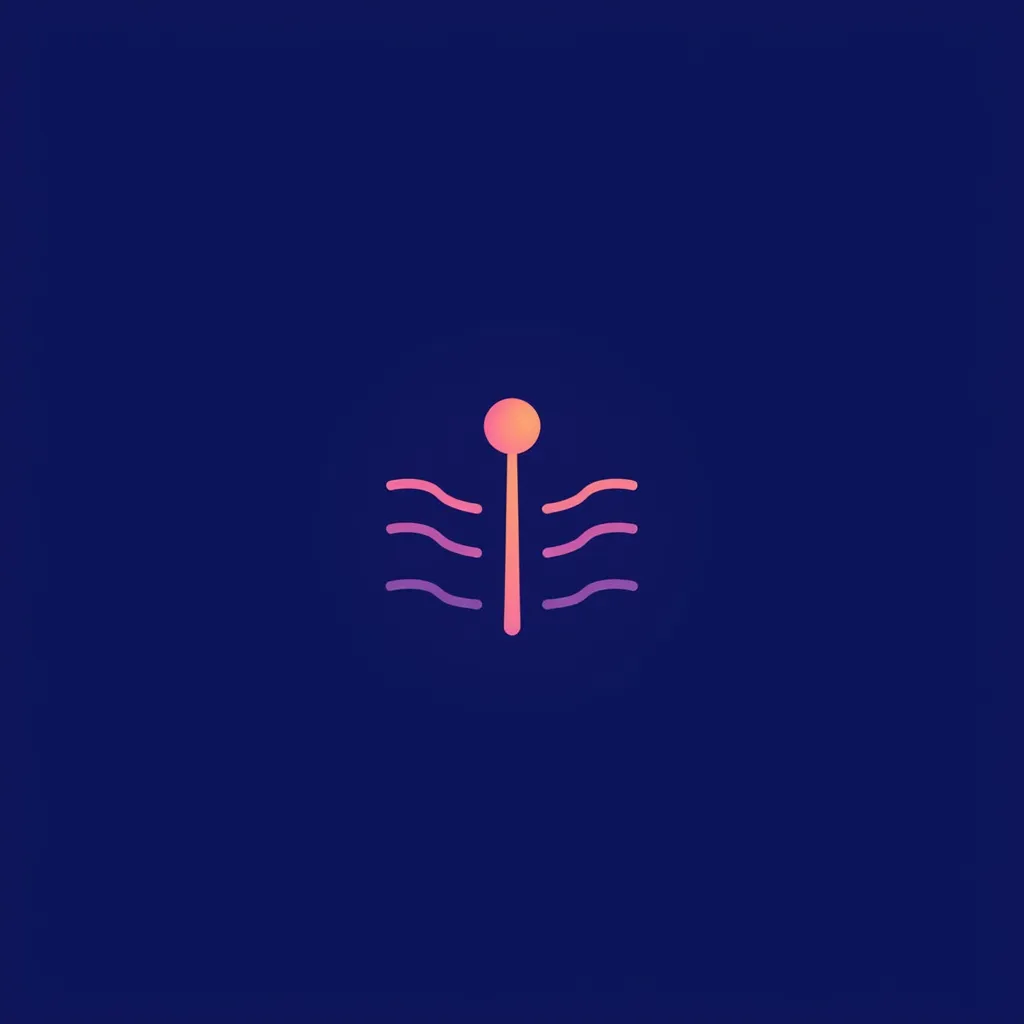 A logo for a company called "Orkastrate" featuring a Conductor’s Baton + Flow Lines
Visual: A minimalist baton (like a music conductor uses) with fluid lines or waves extending outward—representing orchestration of tasks, teams, or features.

Style: Thin, elegant lines; abstract but expressive.

Color: Deep blue and silver or gradient purples for a high-tech feel. wablogo, logo, Minimalist