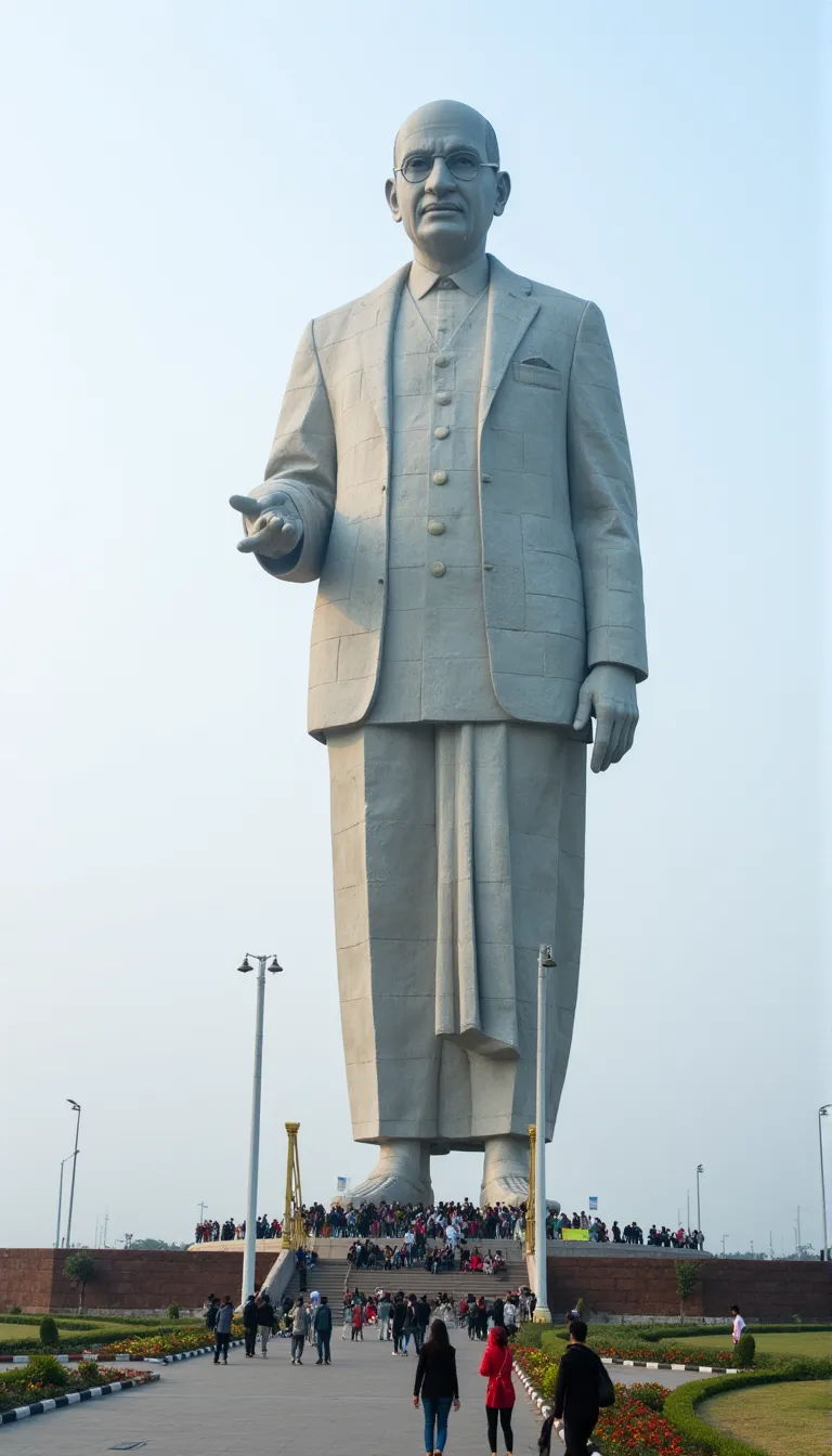 India's gigantic statue known as the "Statue of Unity", a remarkable creation and engineering feat, holds the title of being the largest statue in the world. Situated in the Narmada district of Gujarat, this monument pays tribute to Vallabhbhai Patel, the country's first deputy prime minister and home minister. Unveiled on October 31, 2018, the statue serves as a symbol of India's unity and integrity. The towering structure, standing at a staggering height of 182 meters, is a testament to Patel's significant role in bringing together hundreds of princely states to form the Republic of India following independence from British rule. The mesmerizing view of the surrounding scenery and the immersive exhibitions within the monument make it a major attraction for tourists globally.